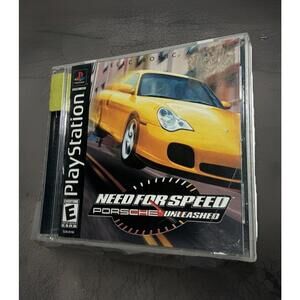 Need for Speed: Porsche Unleashed (Sony PlayStation 1, 2000) CIB